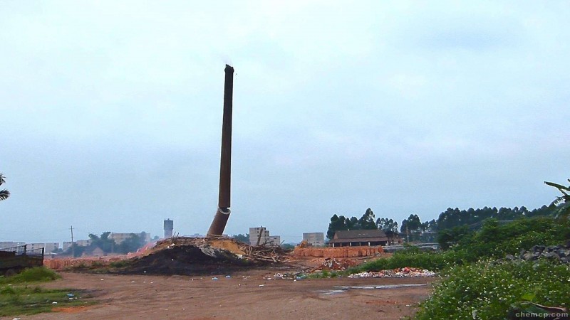 新闻:北京市锅炉房砖烟囱整体拆除工程承包——锦峰公司